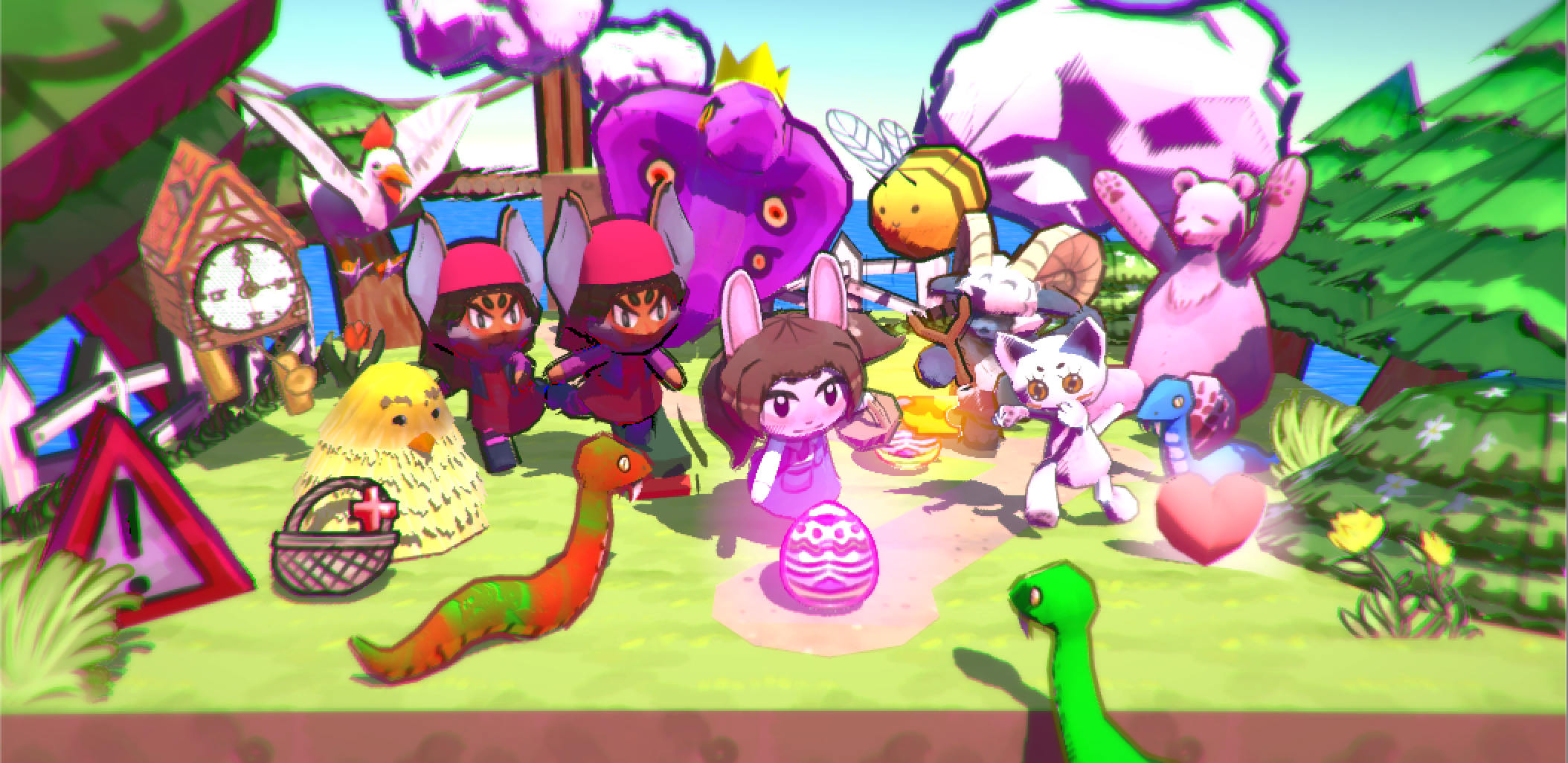 Spring Shabobble Banner